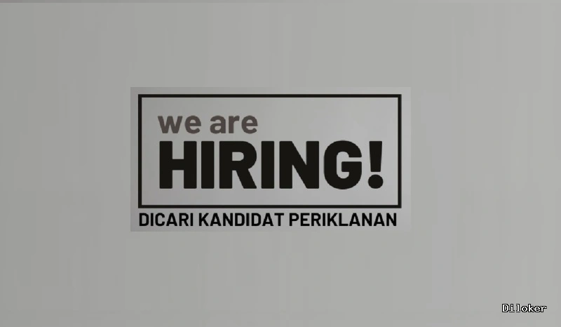 Lowongan Kerja Periklanan – Person in Charge (PIC) Jakarta Selatan